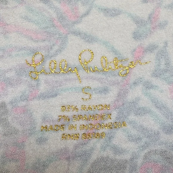 Lilly Pulitzer Malin Shells Bells Deep Sea Navy Midi Dress Size Small - Picture 3 of 11